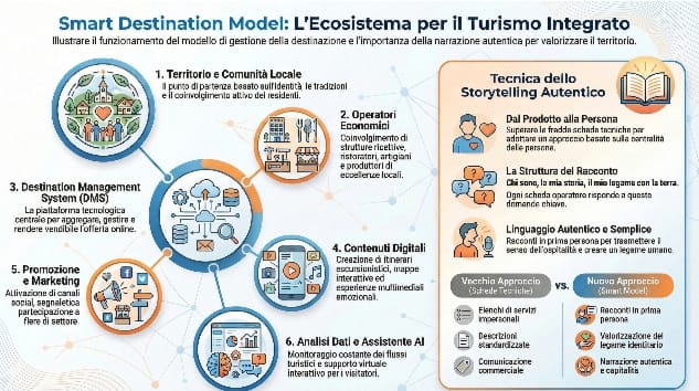 grafico che descrive la smart destination